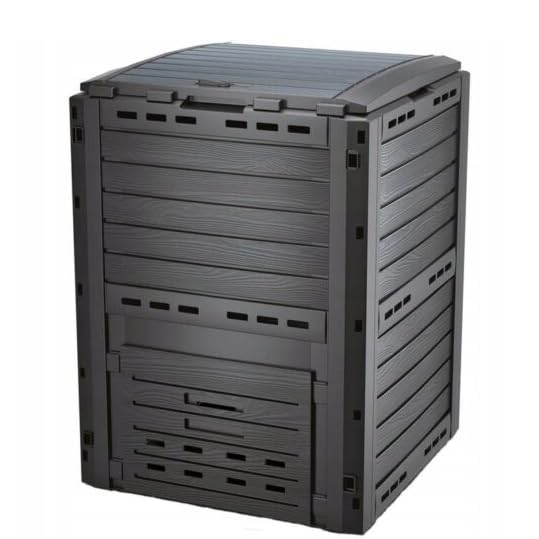 Modular Garden Composter Bin Thermal Organic Fertilizer Compost System, Multiple Models Available for Efficient Outdoor Composting (280 Litres Composter)