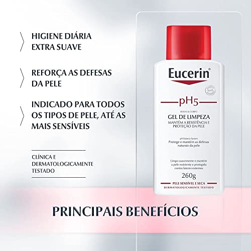 pH5 Syndet Eucerin - Gel de Limpeza 260,4g