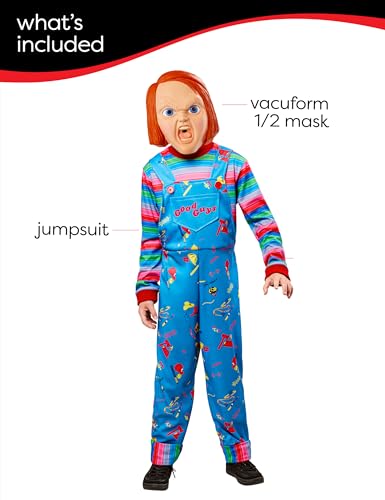 Disfraz Chucky para niños talla grande miniatura 2