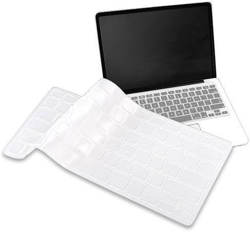 Silicone Keyboard Skin for MacBook Pro 13-inch (Late 2011 to Early 2015), Air 13-inch (2013 to 2017), Pro 15-inch (Late 2011 to Mid 2015)