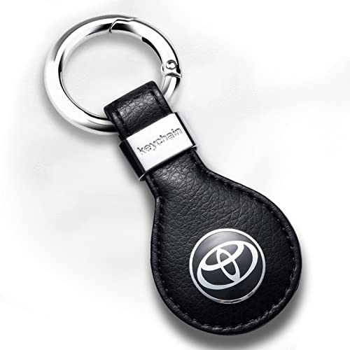 Car Logo Keychain for Toyota Avalon, Camry, Prius,Avalon Corolla RAV5 Highlander All Model Key Chain keychains Accessories Keyring with Logo Key Ring,for Man and Woman birthday present