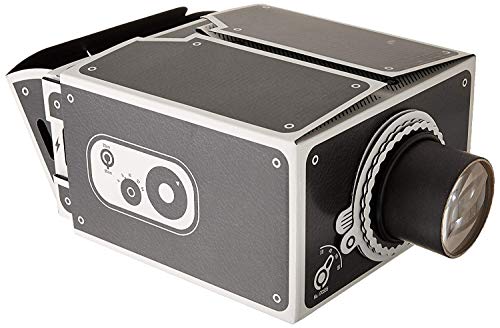 Smartphone Projector, Portable Phone Projector, Black - Luckies of London