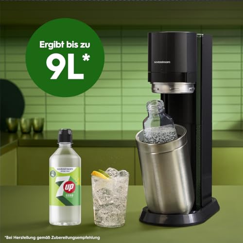 Sodastream drink mix 7up Zero Zucker – zuckerfreier Sirup für gesprudeltes & stilles Wasser, 4er Pack (4 x 440 ml), ergibt bis zu 9L Fertiggetränk 2