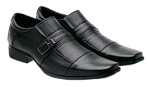 Kit 3 Pares Sapato Social Masculino Couro Legítimo, 41