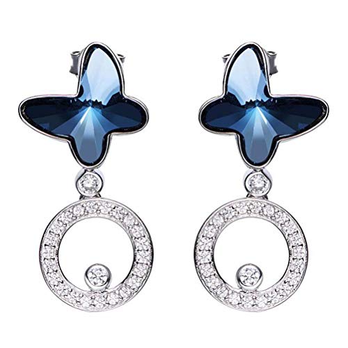 Necklace et boucles d'oreilles tendance bijoux fins pour les femmes couleur photo