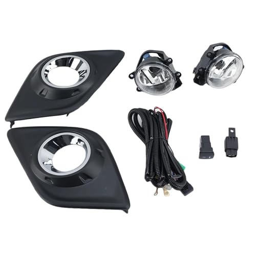 Feux antibrouillard avant Toyota Hilux Revo 2016-2019 de finition robuste noire