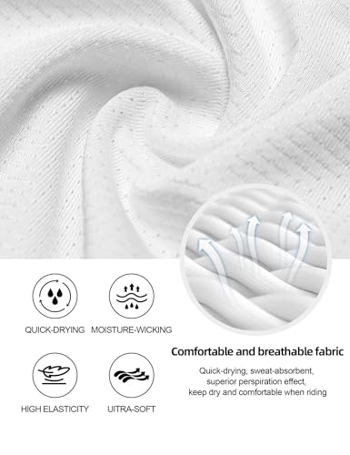 INBIKE Camisa de ciclismo feminina de manga comprida - Camiseta de ciclismo respirável, com zíper re