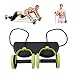 Darhoo New Sport Core Double AB Roller Wheel Fitness Abdominal Exercises Equipment Waist Slimming Trainer At Home Gym