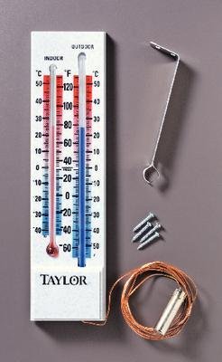 5327 - Indoor/Outdoor Thermometer - Indoor/Outdoor Thermometer - Case of 6
