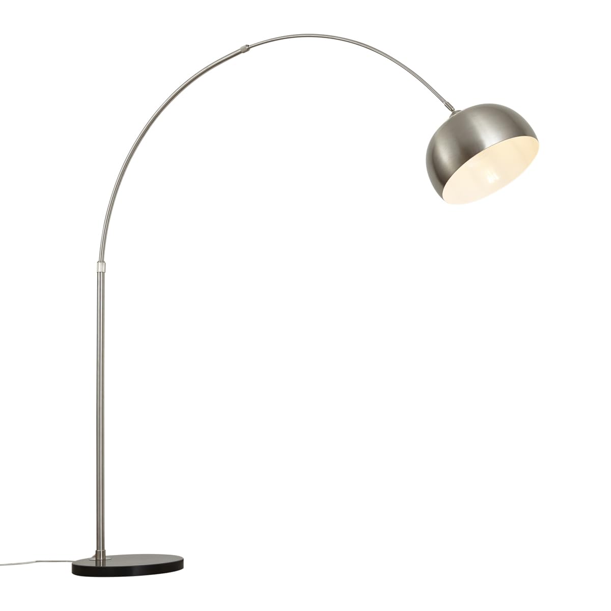 Qazqa Booglamp XXL - Lampada da terra arco Moderno - 1 luce - L 1700 mm - Acciaio - Moderno - Soggiorno