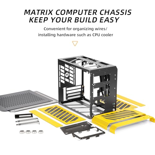 Image of Mechanic Master C28 Compact Matx Case w /Handle, 240AIO, 335mm GPU | 240AIO requires SFX PSU; ATX140 PSU only with air cooler, carry handle portable, slim tower for deskside use