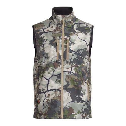Mobile Warming by Fieldsheer Men's KCX Terrain Heated Vest 7.4V, Kings Camo - X-Large