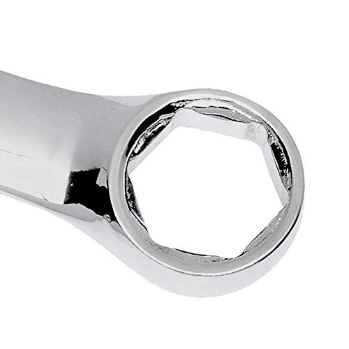 Urrea 6-Point Combination Wrench - 5/16” Mechanics Tool With Hot Drop Forged Construction & Fully Polished Nickel Chrome Finish - 1210H #TOP1