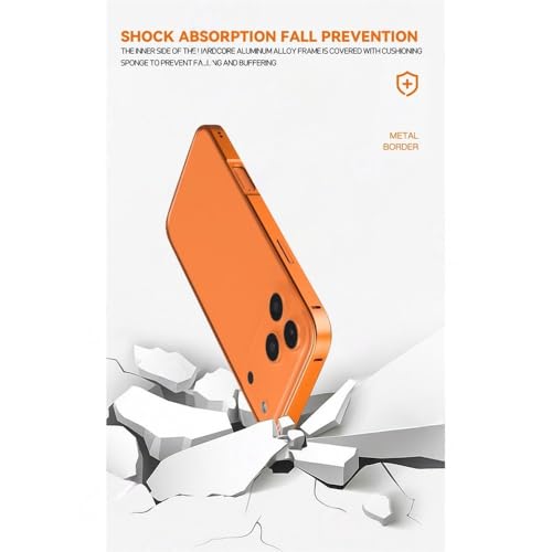 Coque fine en métal bleu pour iPhone 16 Pro Max et 15 Plus