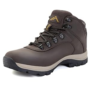 CC-Los Men’s Waterproof Hiking Boots Work Boots Lightweight & Casual Chukka Boots 6.5-13