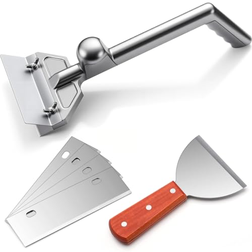 Lasnten Griddle Scraper Heavy Duty Grill Scraper Commercial Griddle Scraper