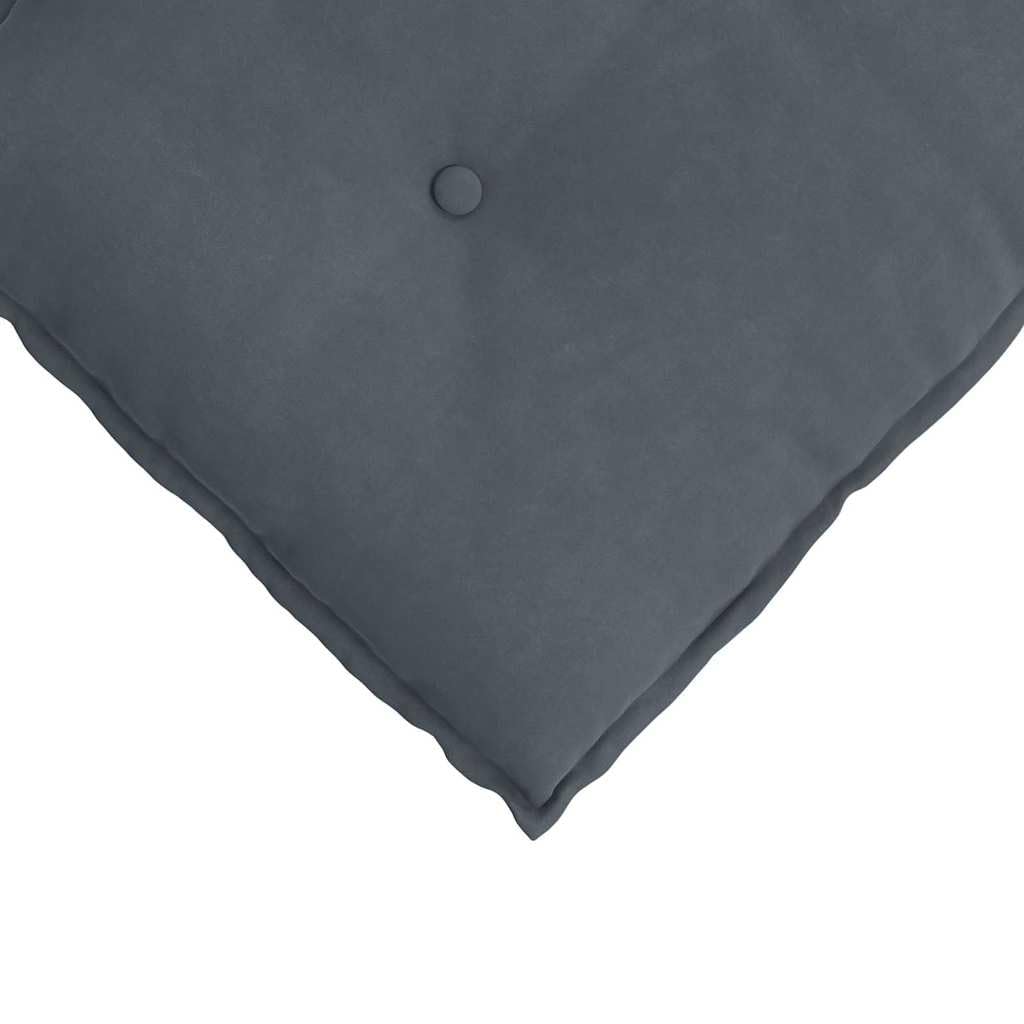 Cojín de respaldo gris oscuro, 160 x 50 cm, tejido de pana para cama, sofá y salón, cojín grande de cuña, cojín de lectura, con funda extraíble y cremallera