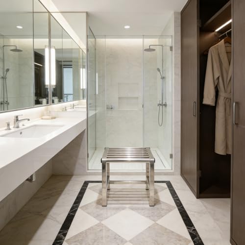 Repose-Pieds Polyvalent Adulte Banc de Douche Hemobllo - 8