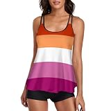Tankinis Mujer Traje de baño Traje de baño Mujer Simple Colorido Bikini para Natación Buceo Playa, Simple Colorido, L
