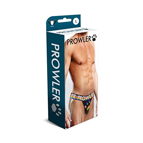 Prowler Black Oversized Paw Jock XL - UK Waist Size - 34" - 38" - One Count, Multicolor, 34-382