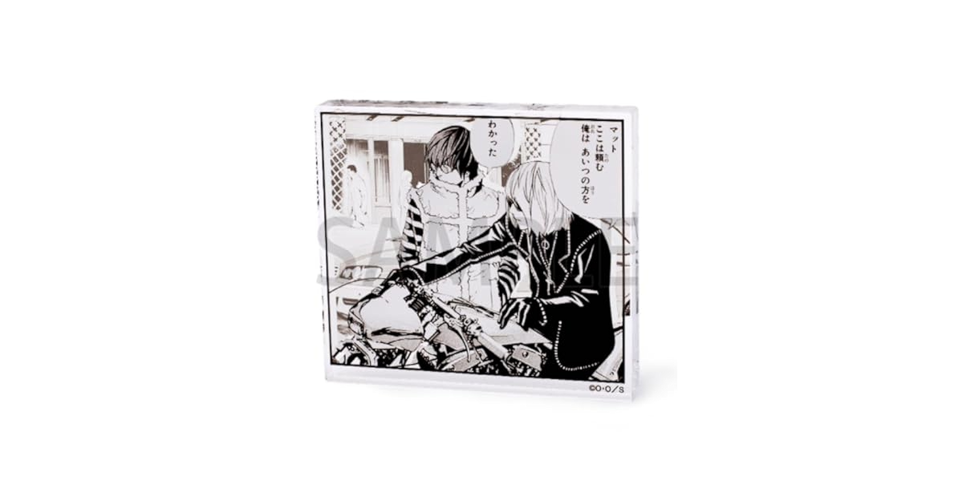 DEATHNOTE コマプレートスタンド メロ＆マット 15個セット メロ デスノート展 コマプレートスタンド マット DEATHNOTE