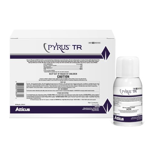 Atticus Pyrus TR Greenhouse Fogger (12 Pack) - Total Release Pyrethrin...