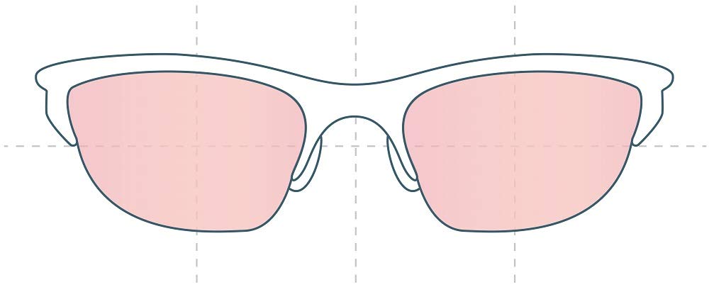 Sunglass Fix Replacement Sunglass Lenses Compatible for Nike EV0630 EXP 2 67mm (Non-Polarized Diamond Rose Gold Flash Pair-SFx Diamond)