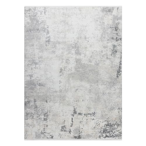 Tapis moderne de qualité rugsx Duke structure effet béton et pierre