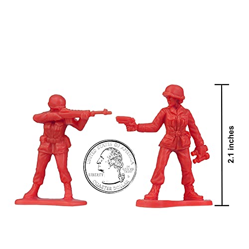 Figuras de Acción Soldados Mujeres Ejército BMC 36 pzas miniatura 2