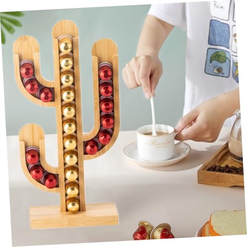 Porte capsules de café cactus Mobestech amovible pour rangement élégant - 8