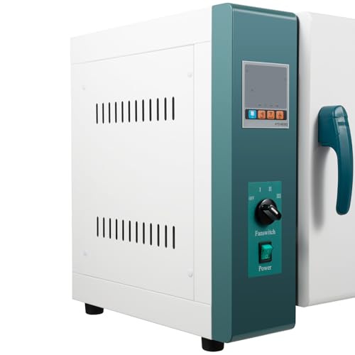 Lab Oven Digital,1000W Drying Oven,Constant Temperature Stainless Steel Thermostatic Electric Incubator Box,110V 45L/12Gal Horizontal Electric Blast Drying Oven with Temperature Control