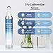 Caffeine & Retinol Eye Cream with 360° Massage Roller – Reduces Puffiness, Bags & Dark Circles – Peptides, Green Tea & Hyaluronic Acid – 18ml