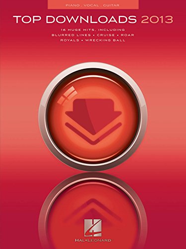 Top Downloads of 2013 - Piano, Vocal and Guitar Chords