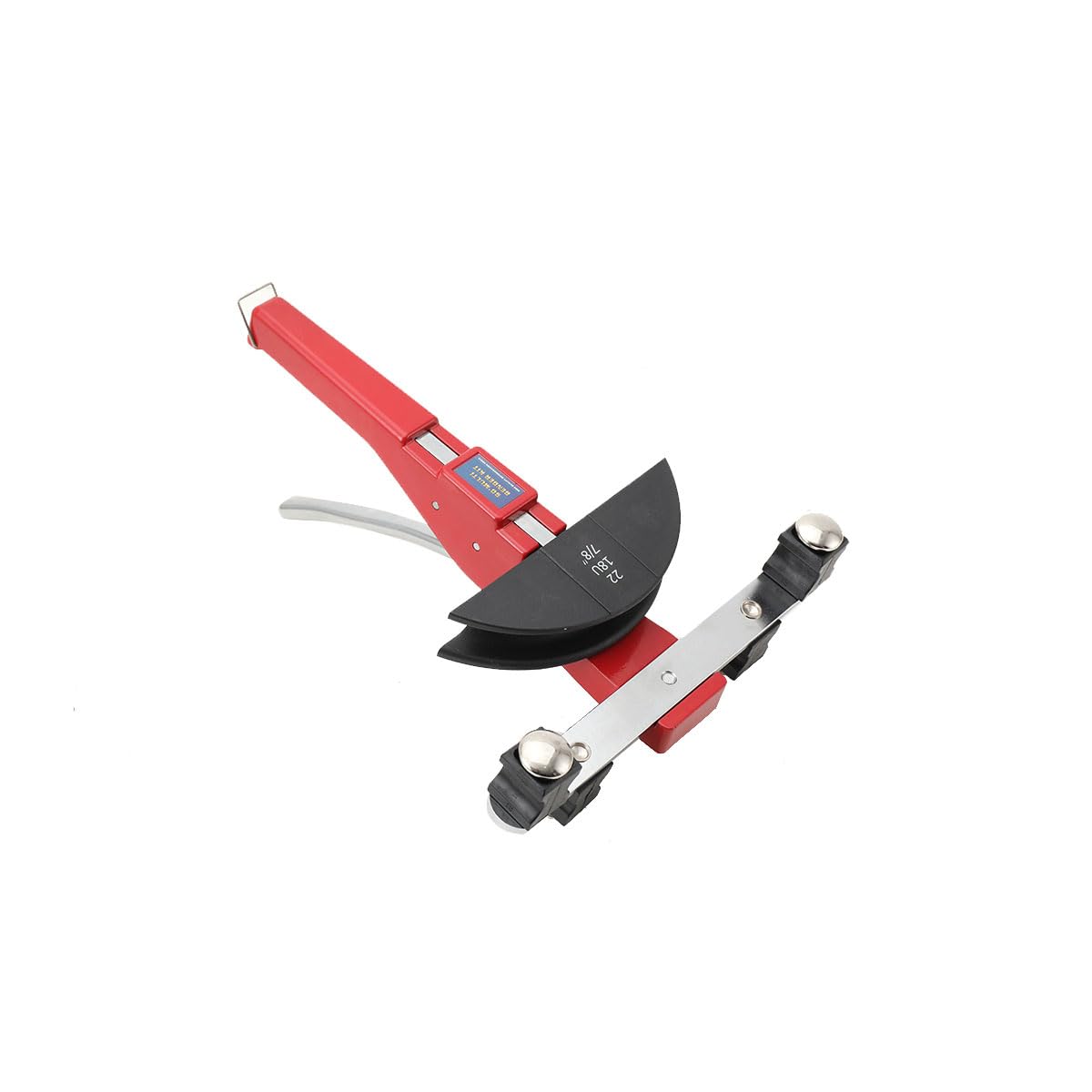 Piegatrice a Mano per Tubi in Rame e Alluminio, 6-22mm, 7 Ruote, Curvatubi Manuale Compatto Ergonomico per DIY, HVAC, Idraulica e Riparazioni