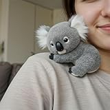 Peluche de apoyo emocional Koala, Koala Ultra-Soft con abrazos realistas, comodidad a la demanda, ayuda para el sueño, alivio de la ansiedad