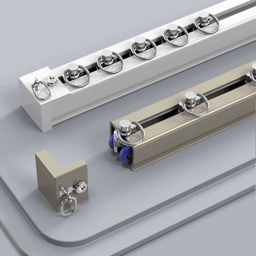 Rouleau silencieux pour montage au plafond rail de séparateurs de pièce et solution intimité