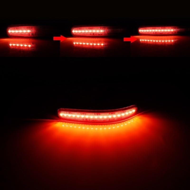 車のテールライト 用のMini 用のCooper 用のClubman R55 2008-2014 2個 リアブレーキストップライト