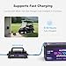 48V100Ah Lithium Golf Cart Battery, Built-in 200A BMS, 5,000+ Cycles Rechargeable LiFePO4 Battery, Max 10.24kW Continuous Power Output, with Battery Charger, Power Converter, LCD Monitor,Bluetooth APP