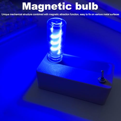 Fiorky Mechaniczna lampka nocna z dekompresją, wyrzut dźwigni nacisku, łagodząca stres, ręczne światło z przełącznikiem, elastyczna lampka nocna na kemping