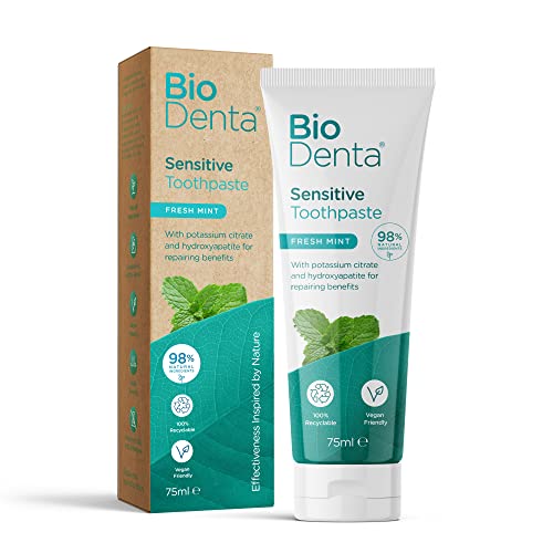 Dentifrice blanchissant sensitive menthe pour le soin des dents sensibles