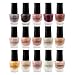 Ellen Tracy The Best Nudes Nail Polish Collection (15 Pack)