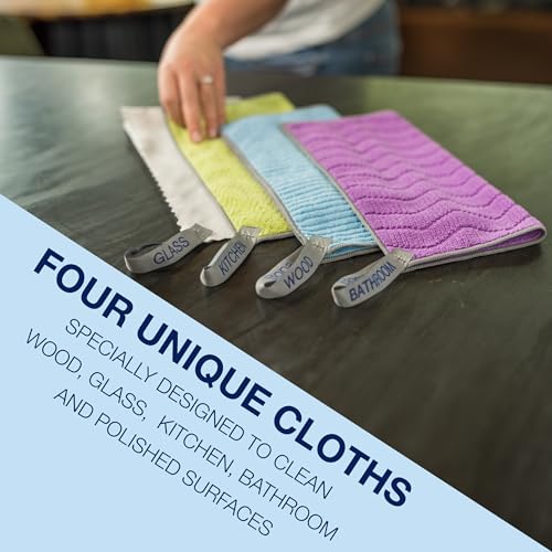 Image of Bona Microfiber Cleaning Cloths Multipack