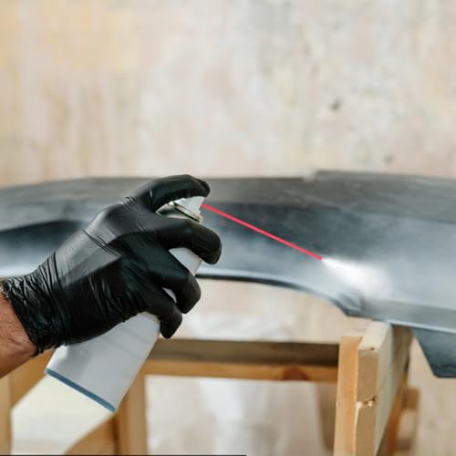 50 pitillos plásticos para aerosol de 12 cm rojo miniatura 6