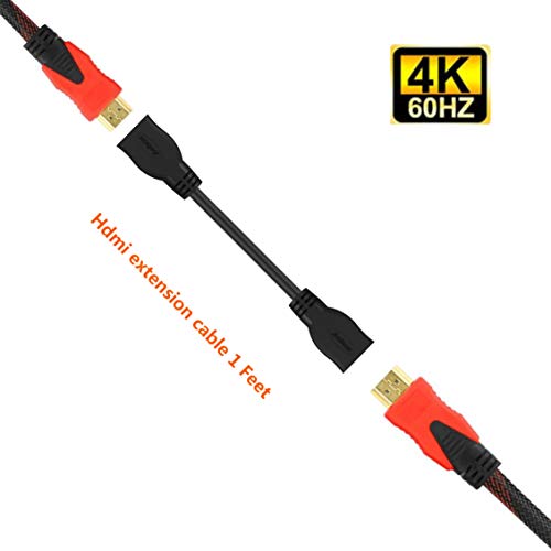 Conector HDMI 2.0 Anbear chapado en oro para una extensión de señal UHD 4K sin pérdida de calidad 4