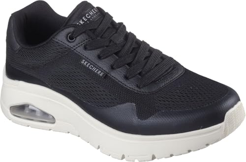 Image of Skechers Men's Street Los Angeles UNO Flex-Spring On Air, Black White, Size 9.5