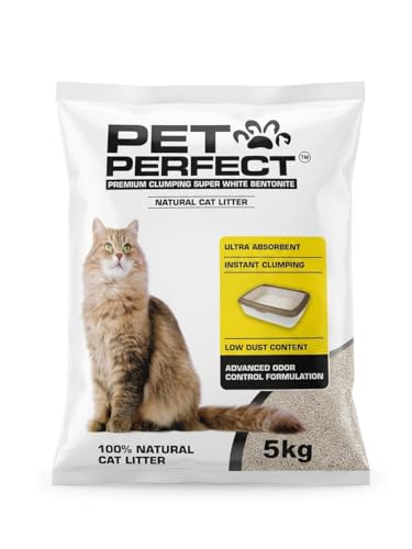Pet Perfect Premium Clumping Bentonite Cat Litter 5 kg Uncscented
