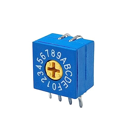 Commutateur de codage rotatif S-1011A hexadécimal pour configurations de haute précision