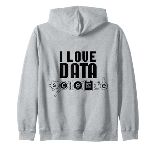 I Love Data Science Analyste Analyste Scientifique Sweat à Capuche