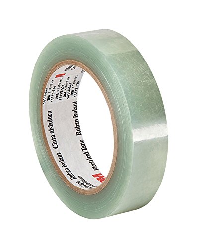 3M 1350F-1 White Electrical Tape, 2