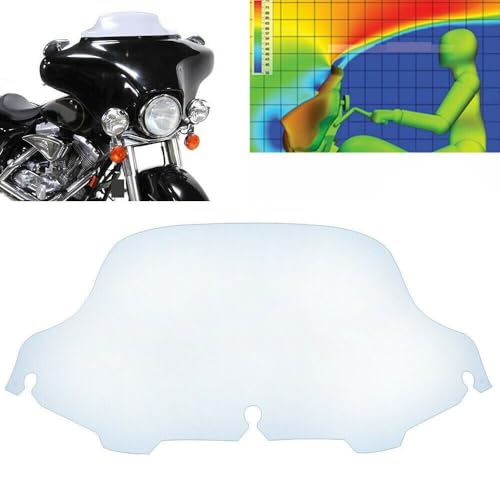 Déflecteur vent carénage moto 8 pouces pour Touring Electra Street Glide